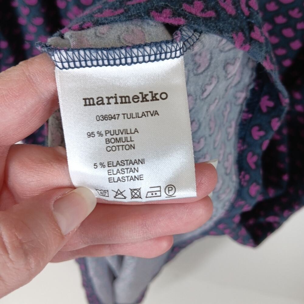 Marimekko Floral T-shirt Dress size Medium - Picture 6 of 9